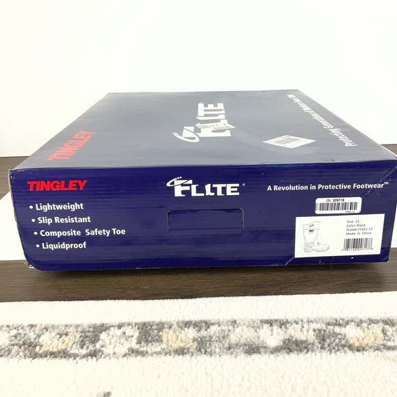 Tingley Flite Safety Toe Boots w/ Cleated Outsole US Men’s 11 Style# 27251 NIB! - Picture 2 of 9